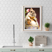 Charger l&#39;image dans la galerie, Hamster mignon - peinture complète de diamant - 30x40cm
