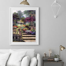 Charger l&#39;image dans la galerie, Chemin tranquille - peinture en diamant complet - 30x40cm

