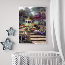 Charger l&#39;image dans la galerie, Chemin tranquille - peinture en diamant complet - 30x40cm
