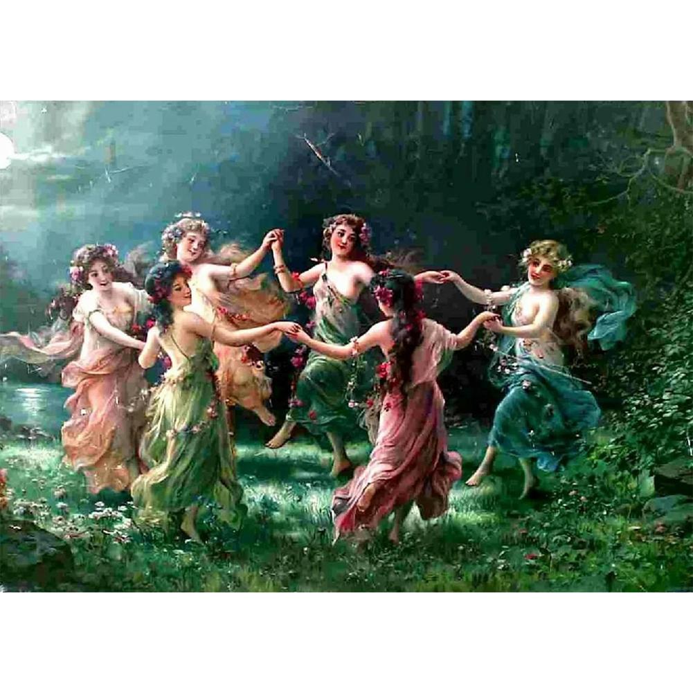 Beauté - peinture en diamant complet - 40x30cm