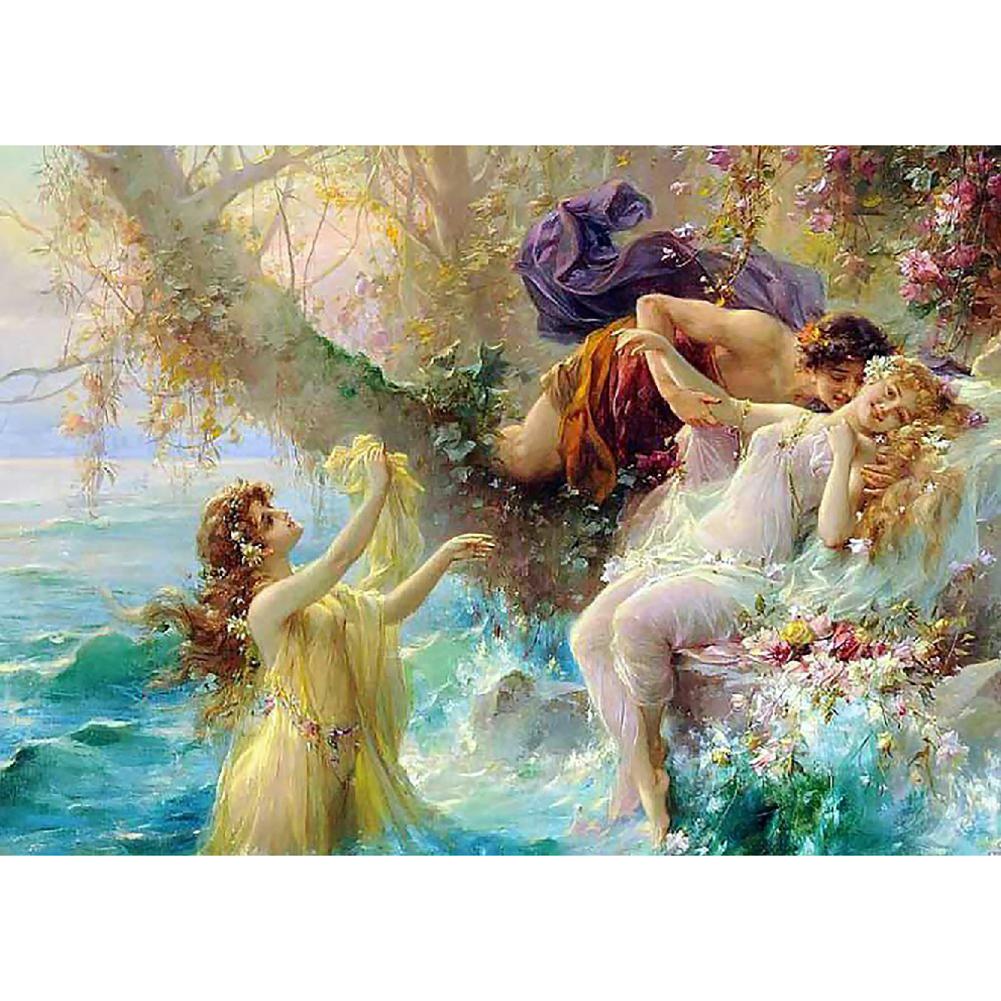 Beauté - peinture en diamant complet - 40x30cm