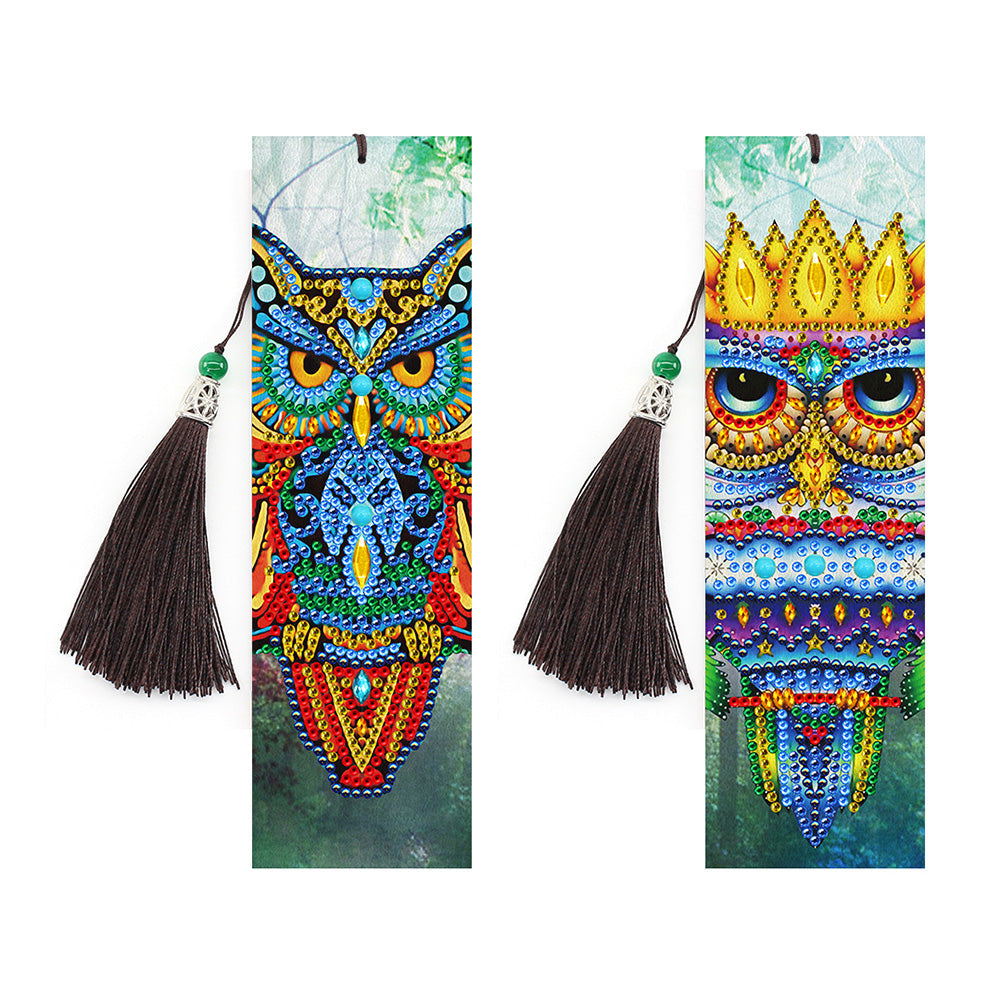 2pcs Hibou-DIY Diamond Painting signet