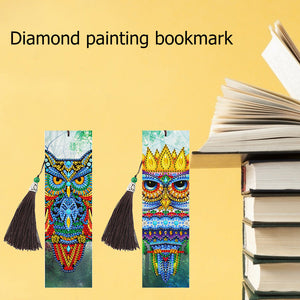 2pcs Hibou-DIY Diamond Painting signet