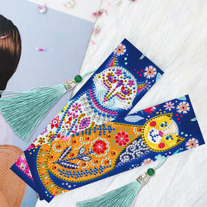 2pcs Chat-DIY Diamond Painting signet