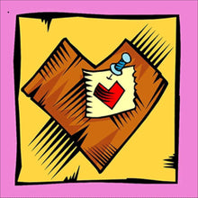 Charger l&#39;image dans la galerie, Coeur d’amour - peinture en diamant complet - 30x30cm
