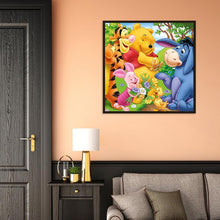 Charger l&#39;image dans la galerie, Ours mignon - peinture complète de diamant - 30x30cm
