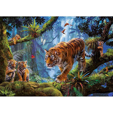 Charger l&#39;image dans la galerie, Tigre - peinture en diamant complet - 40x30cm
