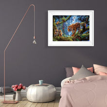 Charger l&#39;image dans la galerie, Tigre - peinture en diamant complet - 40x30cm
