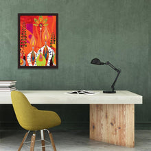 Charger l&#39;image dans la galerie, Arbre abstrait - peinture en diamant complet - 30x40cm
