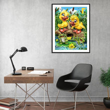Charger l&#39;image dans la galerie, Canard - peinture en diamant complet - 30x40cm
