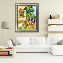 Charger l&#39;image dans la galerie, Bétail - peinture en diamant complet - 30x40cm
