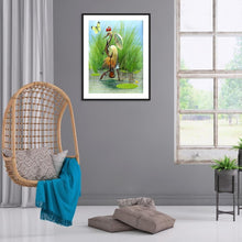 Charger l&#39;image dans la galerie, Grue volante - peinture en diamant complet - 30x40cm
