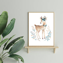 Charger l&#39;image dans la galerie, Cerf - peinture en diamant complet - 30x40cm
