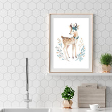 Charger l&#39;image dans la galerie, Cerf - peinture en diamant complet - 30x40cm
