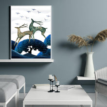 Charger l&#39;image dans la galerie, Cerf - peinture en diamant complet - 30x40cm
