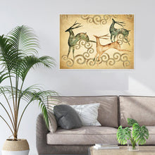 Charger l&#39;image dans la galerie, Cerf - peinture en diamant complet - 30x40cm
