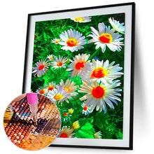 Charger l&#39;image dans la galerie, Fleur de couleur - peinture de diamant complète - 30x40cm
