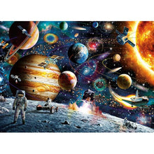 Charger l&#39;image dans la galerie, Cosmos planète - peinture diamant pleine - 40x30cm
