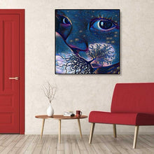 Charger l&#39;image dans la galerie, Arbre d’enfant - peinture complète de diamant - 30x30cm
