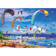 Charger l&#39;image dans la galerie, Saut en parachute de mer - peinture complète de diamant - 30x40cm
