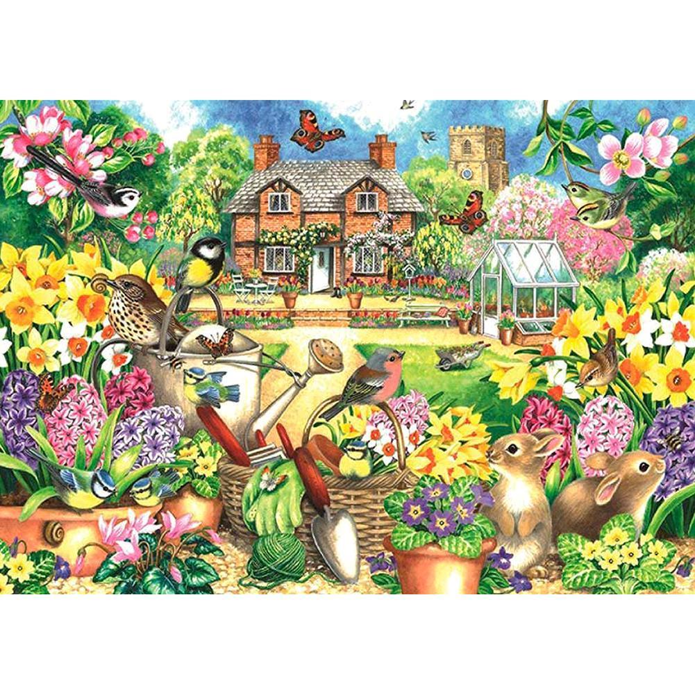 Oiseau - peinture en diamant complet - 30x40cm