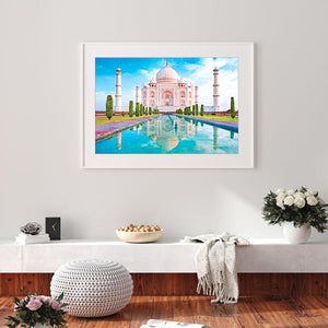 Château - peinture en diamant complet - 30x40cm