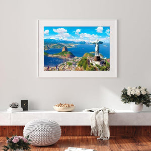 Mer - peinture en diamant complet - 30x40cm