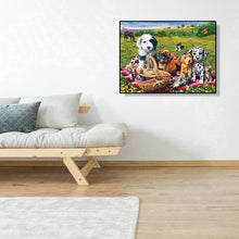 Charger l&#39;image dans la galerie, Chien - peinture en diamant complet - 30x40cm
