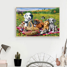 Charger l&#39;image dans la galerie, Chien - peinture en diamant complet - 30x40cm
