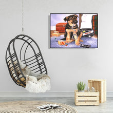 Charger l&#39;image dans la galerie, Chien - peinture en diamant complet - 30x40cm
