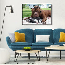 Charger l&#39;image dans la galerie, Chien - peinture en diamant complet - 30x40cm
