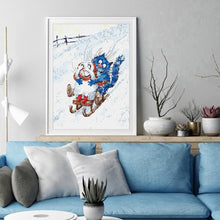 Charger l&#39;image dans la galerie, Chat - peinture en diamant complet - 30x40cm
