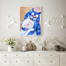 Charger l&#39;image dans la galerie, Chat - peinture en diamant complet - 30x40cm

