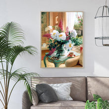 Charger l&#39;image dans la galerie, Floral - peinture en diamant complet - 30x40cm
