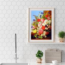 Charger l&#39;image dans la galerie, Floral - peinture en diamant complet - 30x40cm
