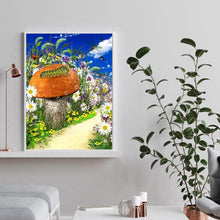 Charger l&#39;image dans la galerie, Fleurs - peinture en diamant complet - 30x40cm
