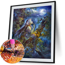 Charger l&#39;image dans la galerie, Fille - peinture complète de diamant - 30x40cm

