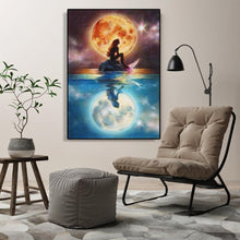 Charger l&#39;image dans la galerie, Sirène - peinture en diamant complet - 30x40cm
