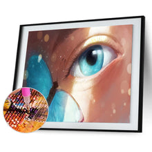 Charger l&#39;image dans la galerie, Oeil - peinture en diamant complet - 30x40cm
