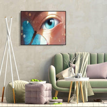 Charger l&#39;image dans la galerie, Oeil - peinture en diamant complet - 30x40cm

