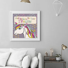 Charger l&#39;image dans la galerie, Cheval - peinture en diamant complet - 30x30cm
