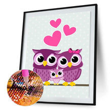 Charger l&#39;image dans la galerie, Amour d’oiseau - peinture complète de diamant - 30x40cm
