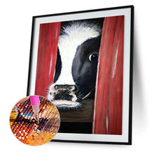 Charger l&#39;image dans la galerie, Peek vache - peinture diamant complet - 30x40cm
