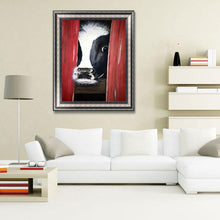 Charger l&#39;image dans la galerie, Peek vache - peinture diamant complet - 30x40cm
