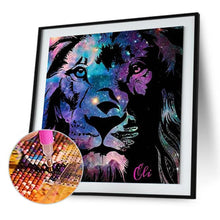 Charger l&#39;image dans la galerie, Tigre lumineux - peinture en diamant complet - 30x30cm
