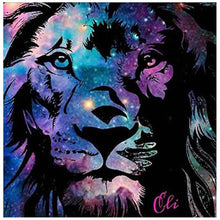 Charger l&#39;image dans la galerie, Tigre lumineux - peinture en diamant complet - 30x30cm
