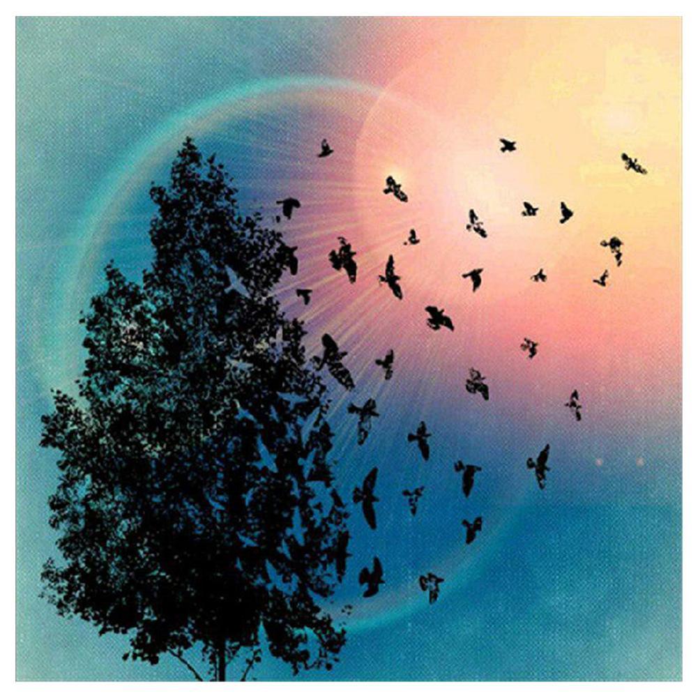 Artisanat d’arbre de point de croix - peinture complète de diamant - 30x30cm