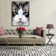 Charger l&#39;image dans la galerie, Chat - peinture en diamant complet - 30x40cm
