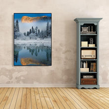 Charger l&#39;image dans la galerie, Neige - peinture diamant pleine - 30x40cm
