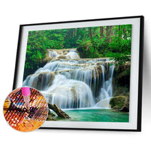 Charger l&#39;image dans la galerie, Cascade - peinture en diamant complet - 30x40cm
